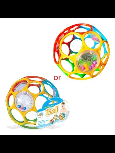 Мягкий развивающий мяч Oball для детей