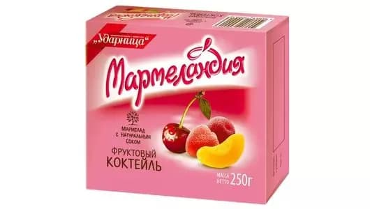Мармелад Мармеландия Фруктовый коктейль 250 г