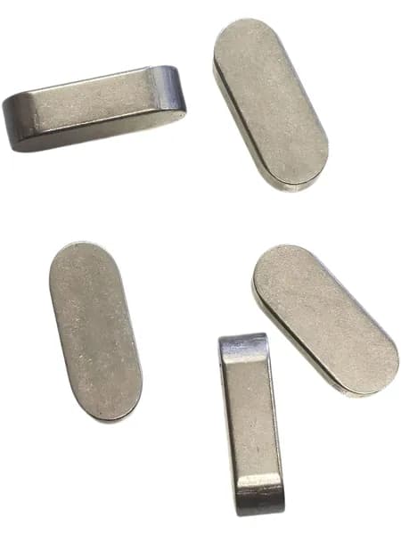 Шпонка призматическая 12х8х30 DIN 6885 A, ГОСТ 23360-78 (1 шт)