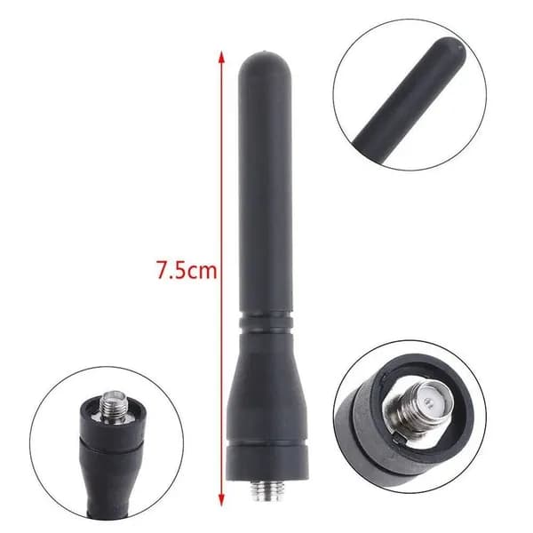 Антенна SF20 с разъёмом SMA-F (мама) для рации Baofeng BF-888S, 400 470 МГц, усиление 2,15 дБ, 10 Вт