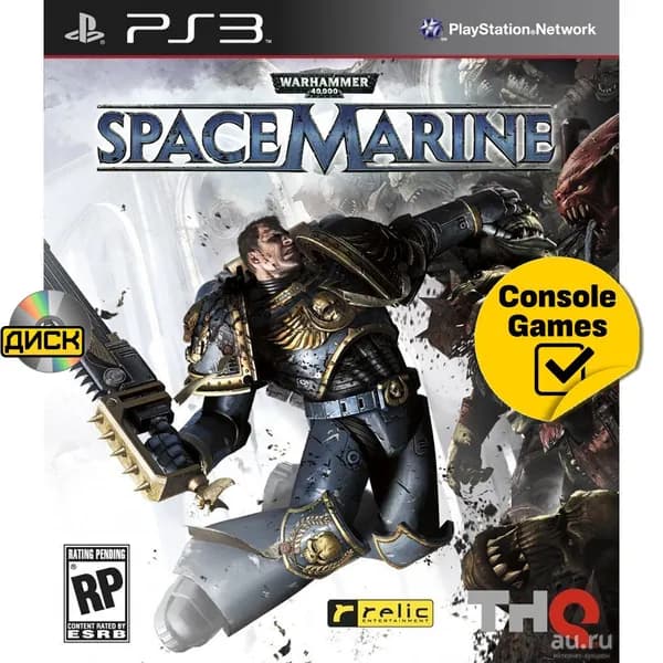 Игра PS3 Warhammer 40000 Space Marine (PlayStation 3, Русская версия)