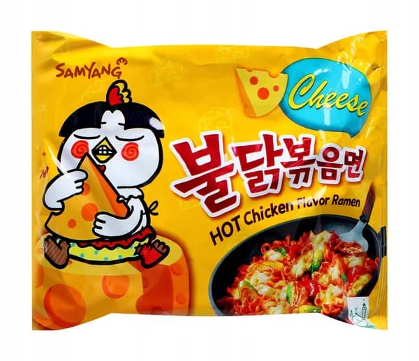Лапша Samyang Buldak со вкусом сыра, 140гр