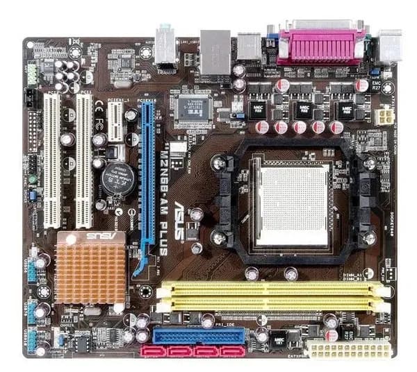 Материнская плата ASUS M2N68-AM PLUS ( M2N68-AM PLUS) - AM2+, nForce630a, 2xDDR2-800 МГц, 1xPCI-Ex16, аудио 7.1, MicroATX