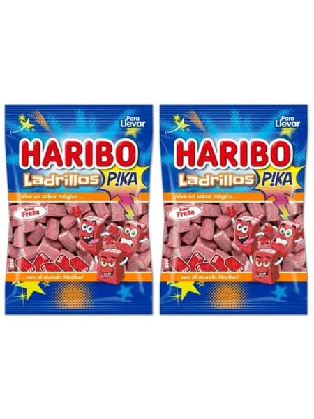Мармелад Haribo Ladrillos Pika клубничный, 2шт по 100г
