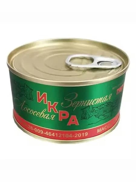 Икра лососевая красная Тунгутун зернистая 140 г