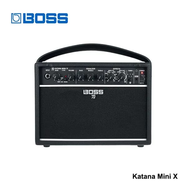 Boss Katana-Mini X Портативный гитарный усилитель мощностью 10 Вт, 1 x 5 дюймов