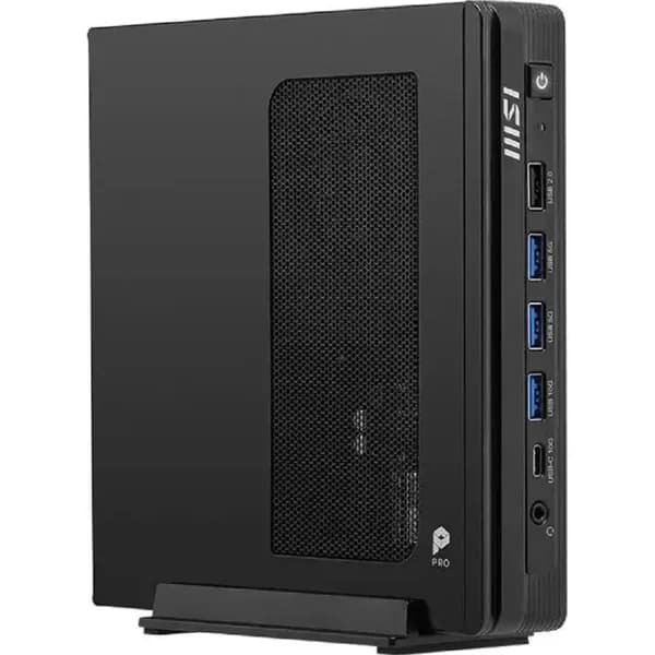 MSI Мини-ПК (Intel Core i3-14100, RAM Отсутствует, Intel UHD Graphics 730, Без ОС), 936-B21011-013, черный