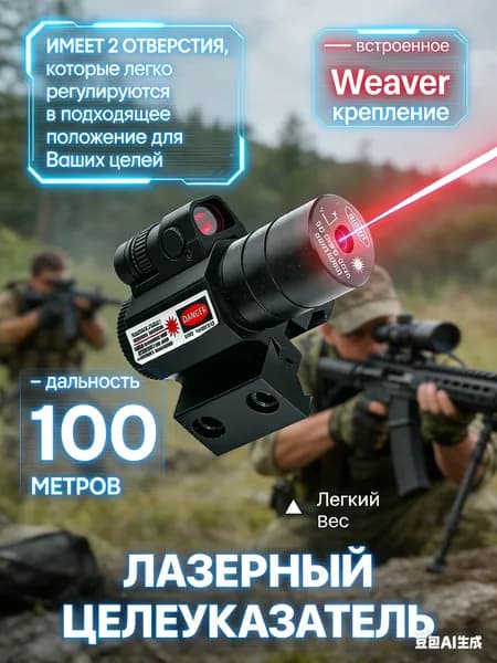 Коллиматорный прицел, телескопический, точный, долговечный, защищающий от столкновений и стабильный лазерный прицел-shop