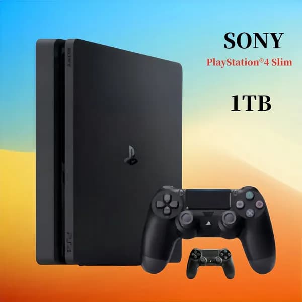 Игровая консоль Sony Playstation 4 Slim 1TB(геймпадов*2) (Совершенно новая оригинальная коробка)