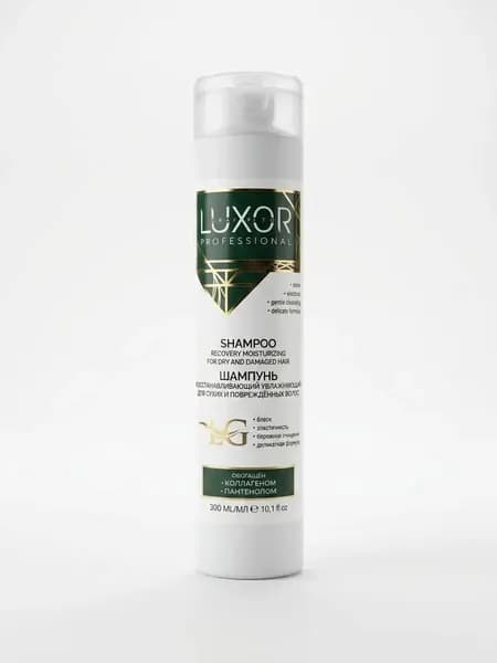 Luxor Professional Восстанавливающий увлажняющий шампунь для сухих и поврежденных волос 300 ml