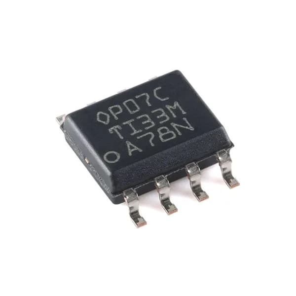 10 шт. OP07CDR SOIC-8 Прецизионный операционный усилитель 0,3 В/us одноканальный 1,8 нА 600 кГц
