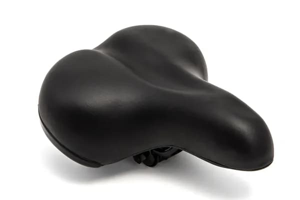 Седло для велосипеда взрослое SADDLE 3091 с черными пружинами
