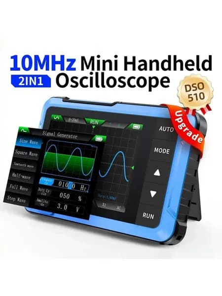 Портативный осциллограф-генератор DSO-510