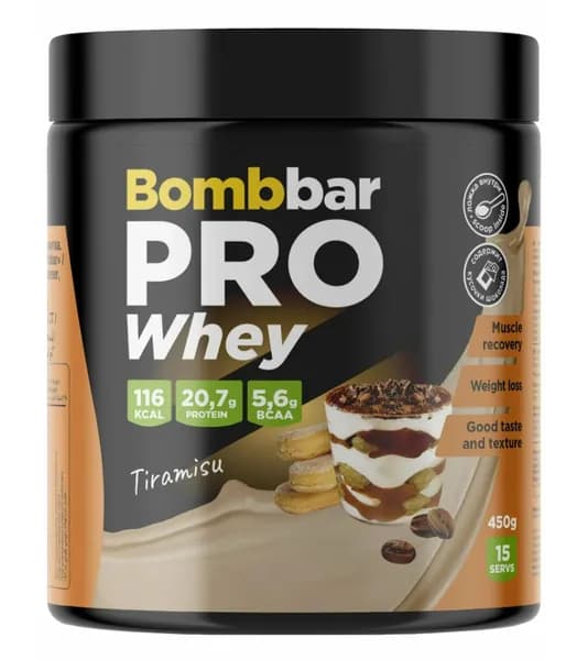 Протеин Bombbar Тирамису 450 гр