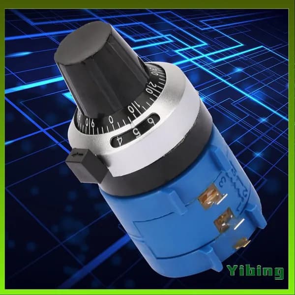3590S-2-501L, прецизионный переменный резистор 500 Ом, для аудиотехники и электроники