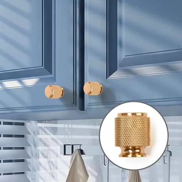 Ручка-кнопка CAPPIO PK327, d 20 мм, цвет золото 9905872