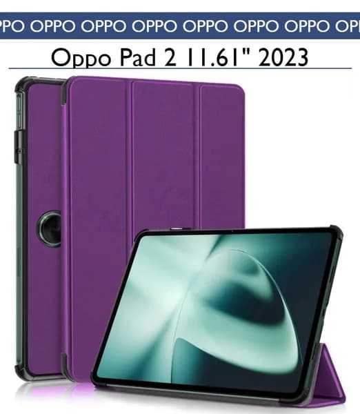 Чехол для OnePlus Pad 11.61 2023 с магнитом, фиолетовый