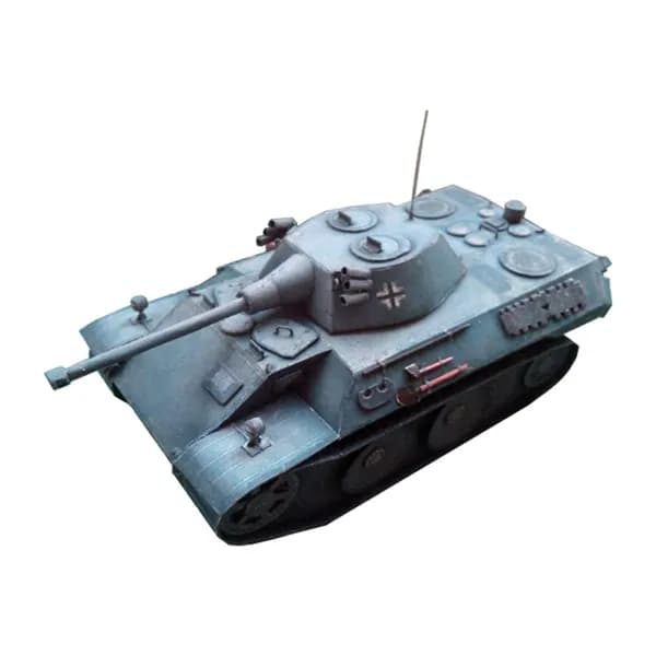 Модель танка 1:35, сборная модель танка из бумаги, 3D-конструктор для детей и взрослых, детализированный коллекционный экземпляр, для декора дома