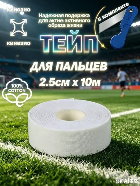 Атлетическая лента 2.5см Х 1000.4 см