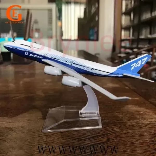 Металлическая Модель Самолета Боинг 747, B747