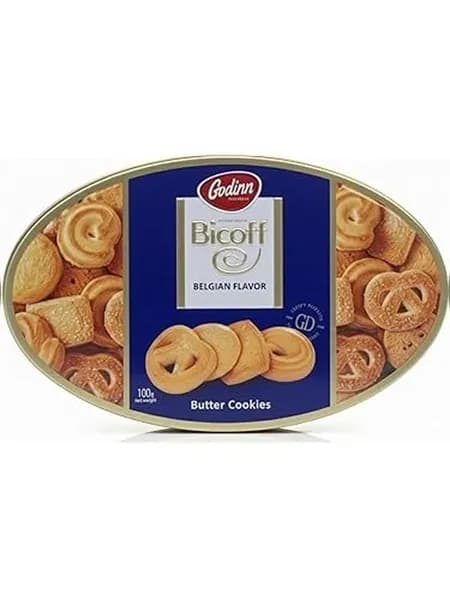 Печенье Godinn Bicoff Belgian Flavor Butter Cookies 300 г