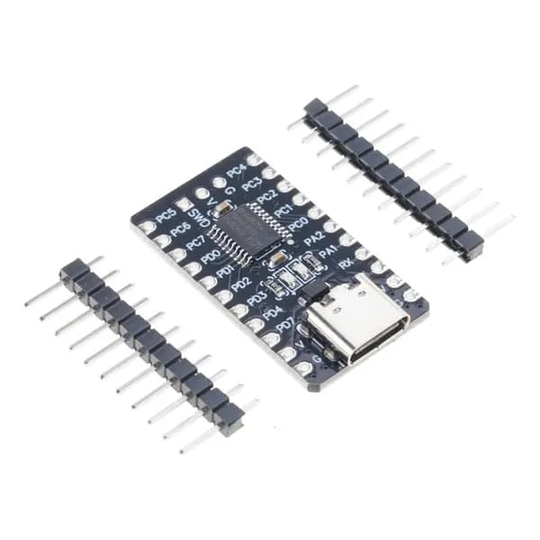Микроконтроллер CH32V003F4P6 на базе RISC-V, - CH32V003F4P6