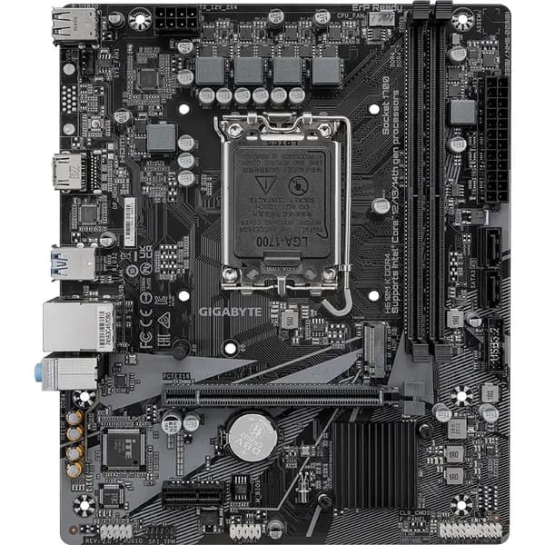 Материнская плата Gigabyte H610M K DDR4 (rev. 2.0)