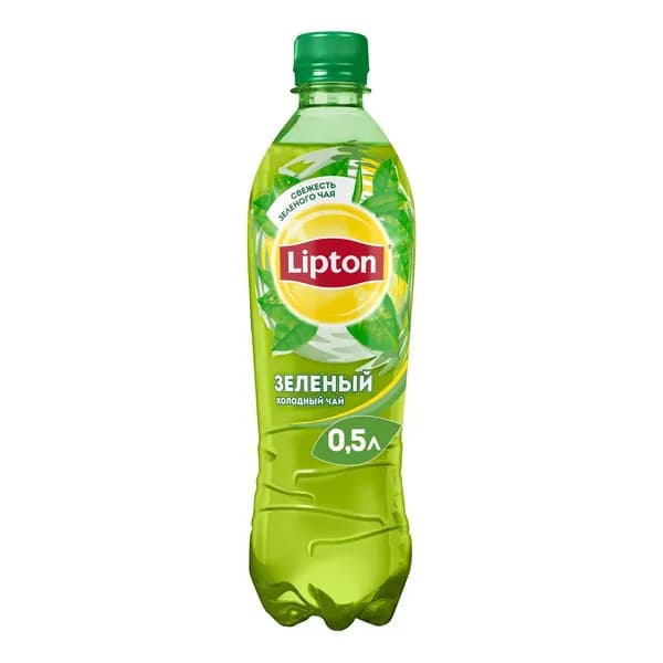 Холодный чай Lipton зеленый 0,5 л