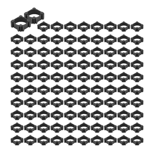 (V Z F H) Кронштейн держателя случая батареи клетки лития 100Pcs 18650 цилиндрический совместим с блока батарей Diy