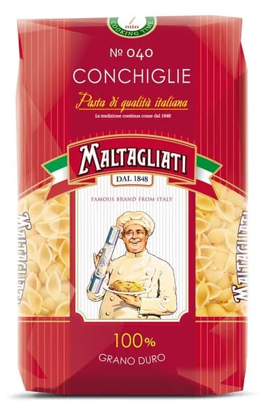 Макароны MALTAGLIATI Conchiglie № 040, 450г