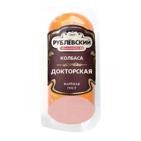 Колбаса вареная Рублевский Докторская 400 г