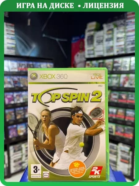 Игра Top Spin 2 (Xbox 360) (Box)
