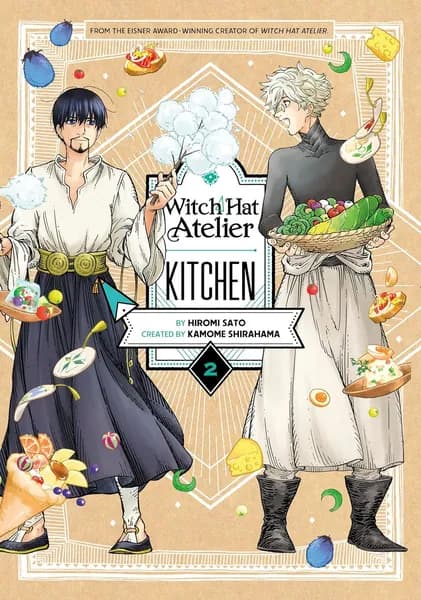Манга.Witch Hat Atelier Kitchen 2 английская версия