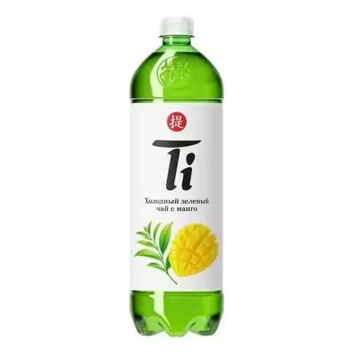 Холодный чай Ti зелёный со вкусом манго 1,25 л