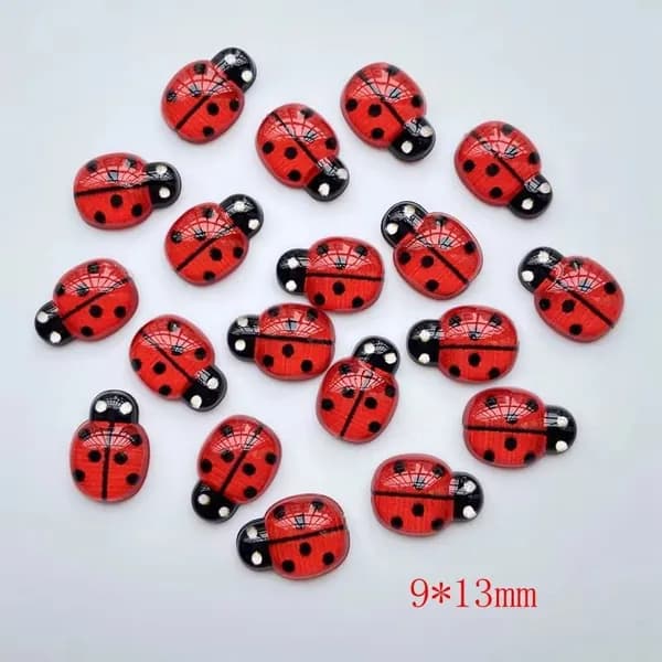 40pcs Мини насекомые маникюр аксессуары