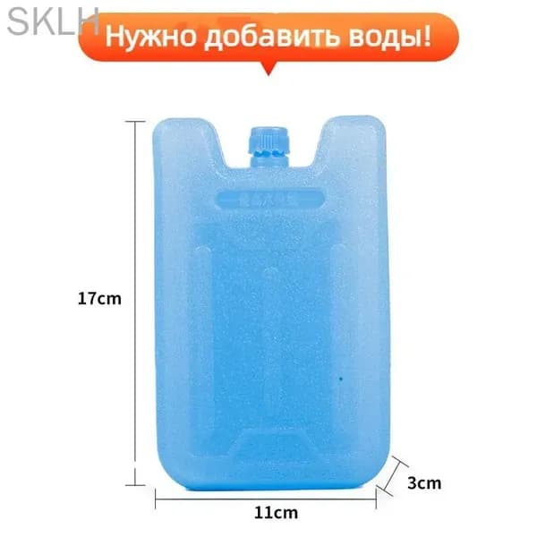 Кристаллы льда*3, подходящие для вентиляторов кондиционеров,Пригодный для вторичной переработки, охлаждаемый, наполненный водой ящик для кристаллов льда