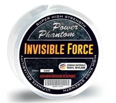 Леска Power Phantom Invisible Force CLEAR 0,14mm, 2,6kg 100m, 1 штука
