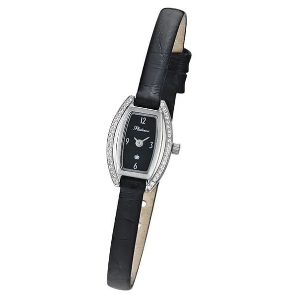 Женские серебряные часы Platinor Снежана с фианитами, арт. 91106.506