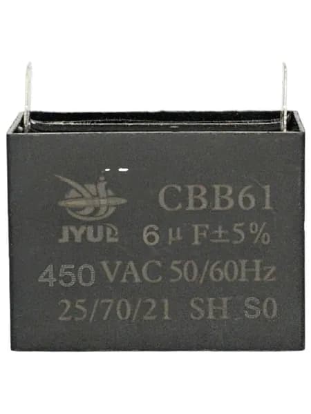 6 мкф 450В 5% 47*22*32 с клеммами CBB-61