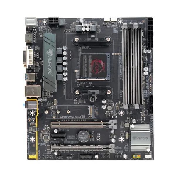 Материнская плата AFOX A520D4-MA-V2, SocketAM4, AMD A520, mATX