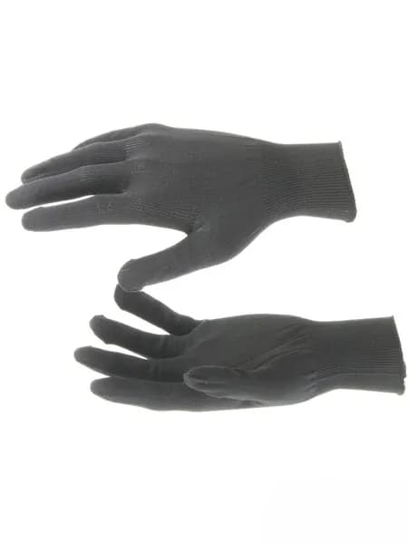 Перчатки защитные Нейлон, 13 класс, черные, XL Россия 67843