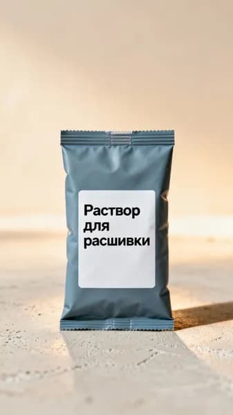 Раствор для расшивки