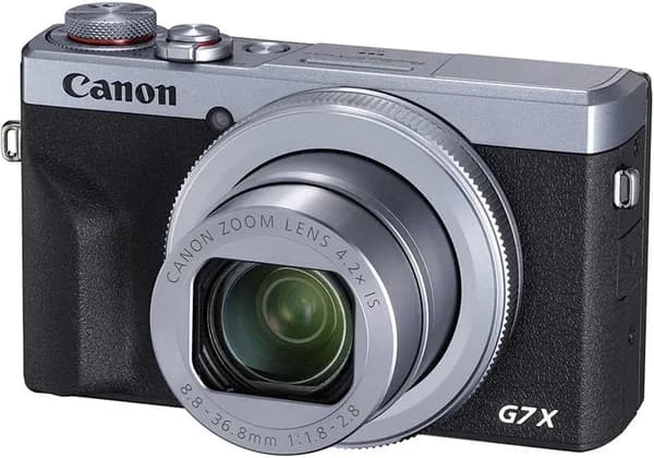 Canon Цифровой фотоаппарат CANON  POWER  SHOT  G7X  III    SILVER, серебристый