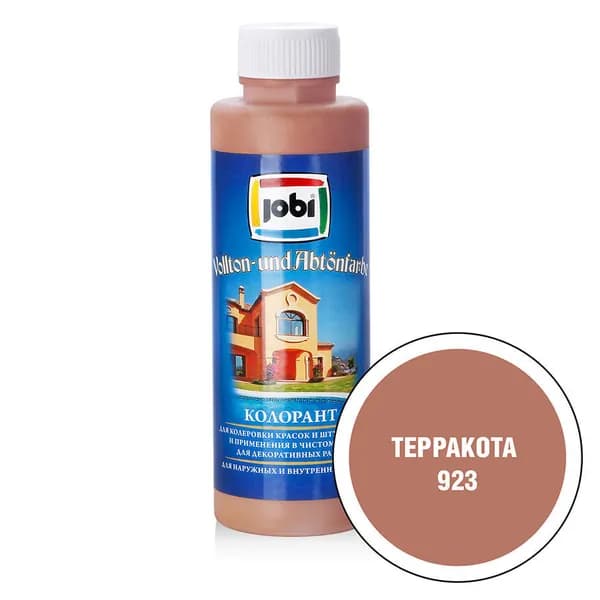 JOBI Колорант № 923 терракота -30С (500мл)