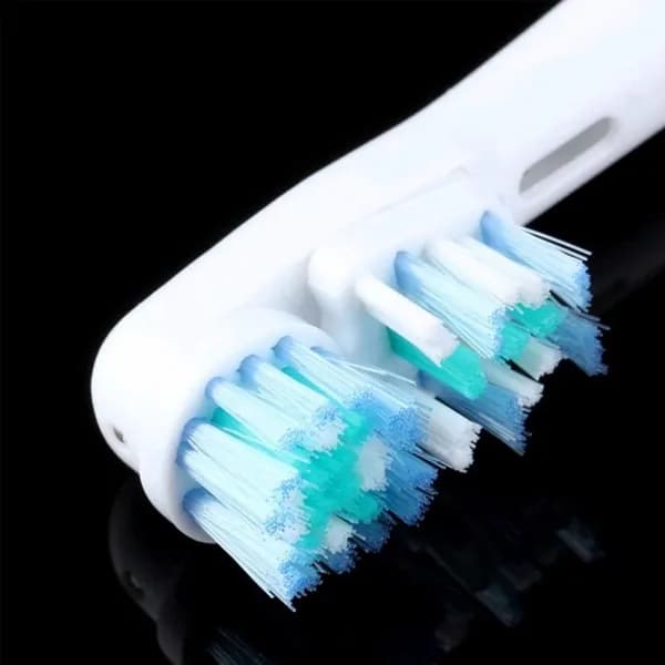 4 шт Двойная чистая электрическая зубная щетка Чистые головки для Braun Oral B