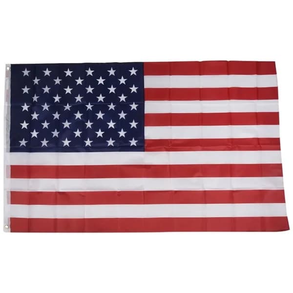 Рекламный американский флаг США - 150 x 90 см (100% соответствует изображению)