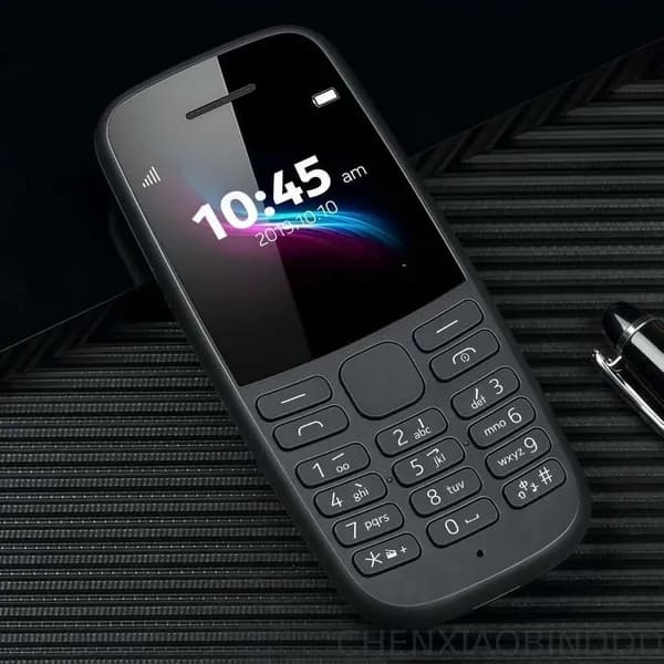 Мобильный телефон Nokia 105 кнопочный телефон. Мобильный телефон Нокиа 105 две Сим-карты , цвет черный, черный матовый
