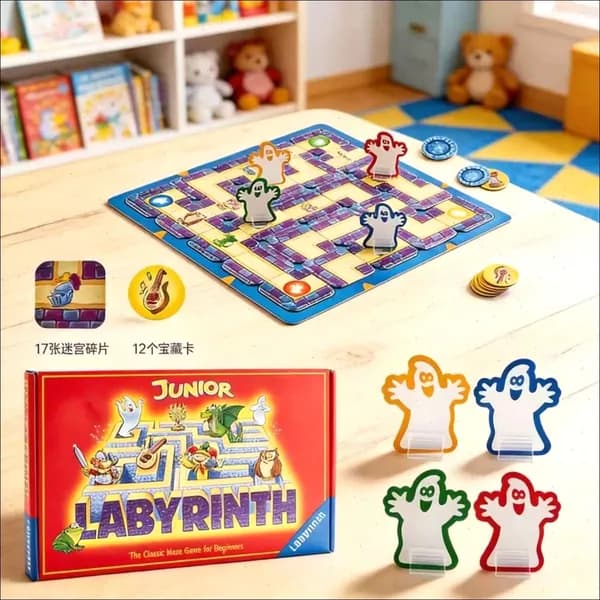 LABYRINTH Junior Настольная игра "Сумасшедший лабиринт"