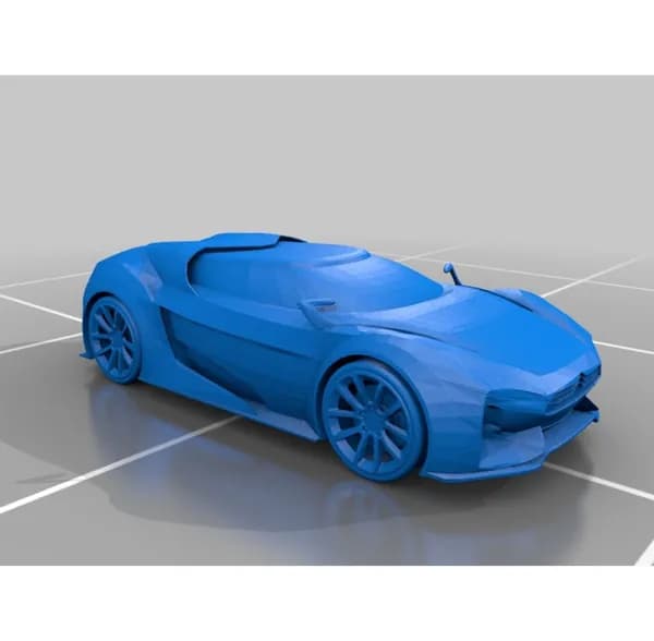 Citroen GT Concept. Масштабная модель 1:72.