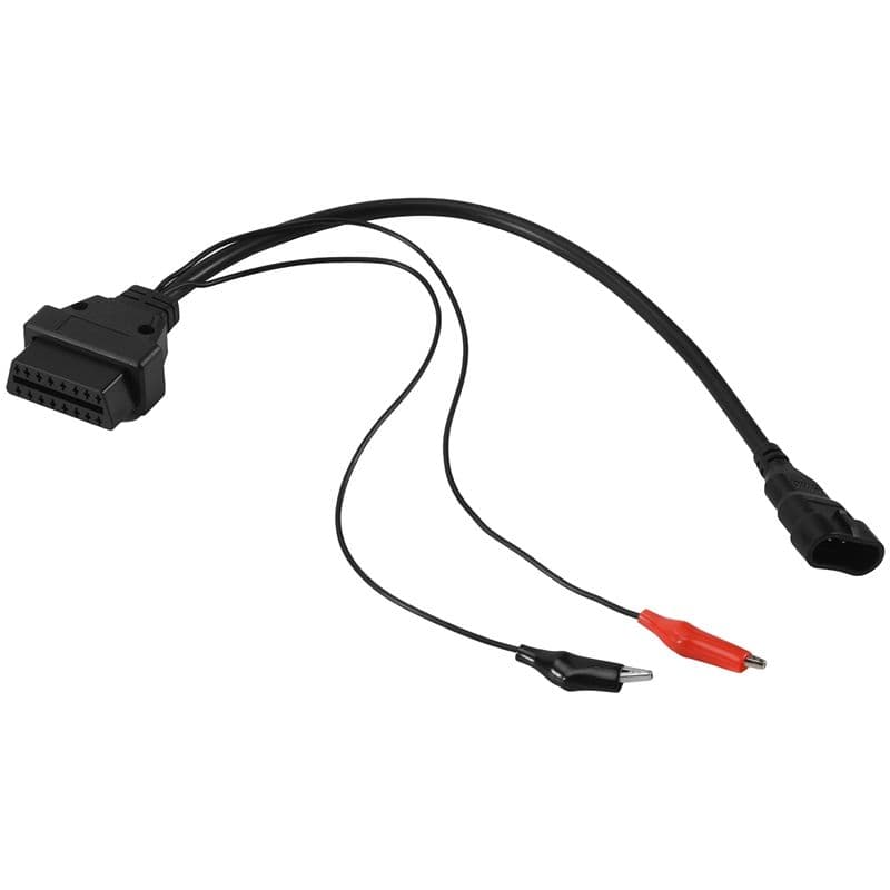 Адаптер Fiat 3 pin, Alfa, Lancia / на 16 контактный OBD2, диагностический кабель